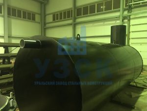 Резервуар горизонтальный стальной наземный в Астрахани