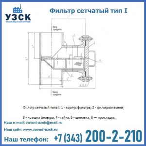 Фильтр сетчатый ФС по Т-ММ-11-2003 в Астрахани