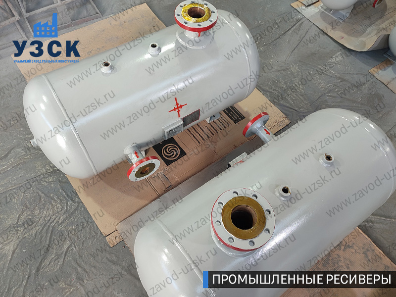 фотография промышленных ресиверовдля газа Астрахань